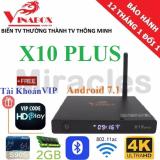 Hộp android tivi box vinabox x10 plus + tặng vipcode hdplay - phân phối bởi miracles company