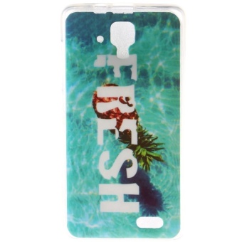 Hot Design Pineapple TPU Soft Gasbag Back Case Cover For Lenovo A536 -