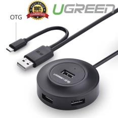 Hub usb 2.0 4 cổng có chức năng otg ugreen 20278