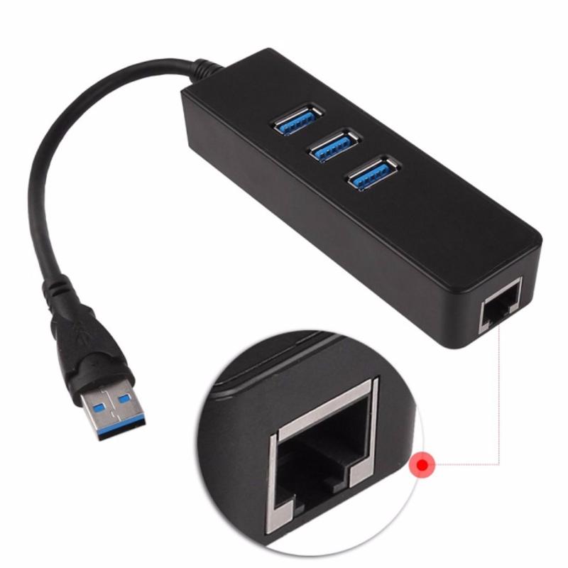 Bảng giá Hub USB 3 Port 3.0 to RJ45 Lan Card Gigabit Ethernet Network Cable Phong Vũ