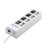 Hub USB 4 cổng hình ổ điện có công tắc