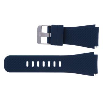 Sports Silicone Bracelet Strap Band For Samsung Gear S3 Watch (Blue) - intl ...