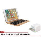 iPad mini 1 2 3 Bàn phím ốp lưng LED Bluetooth Keyboard + Tặng Dock sạc - T_Shop_Vn
