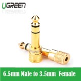 Jack chuyển âm thanh 6.5mm to 3.5mm ugreen 20503 cao cấp