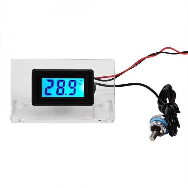 Bảng giá Justgogo-Computer Water Cooling Temperature Detector Digital Thermometer LCD Screen Frame Kit - intl Phong Vũ