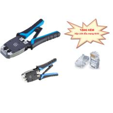 Kìm bấm mạng talon 500r + hộp 100 đầu mạng rj45