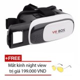 Kính thực tế ảo VR Box phiên bản 2 + Tặng 1 Mắt kính night view