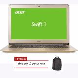 Laptop acer swift 3 sf314-51-38ee nx.gkksv.001 14.0 inch + tặng 1 ba lô laptop acer - hãng phân phối chính thức