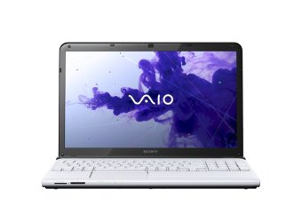 Laptop Sony Vaio SVE1512JCX/W 15.5inch (Trắng) - Hàng nhập khẩu  