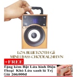 [HCM]Loa Bluetooth Bằng Gỗ Độc Đáo 1 Bass Cho Deal 24h+Tặng bật Hình Điện Thoại