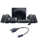 Loa di động logitech z906 – 5.1 và tặng cáp otg - hãng phân phối chính thức