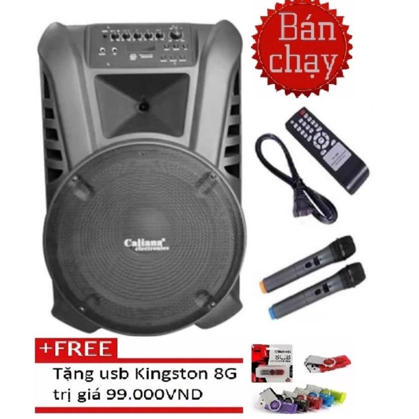 Hình ảnh Loa kéo Bluetooth CALIANA TN-15 (4 Tấc) + USB 8GB (A)