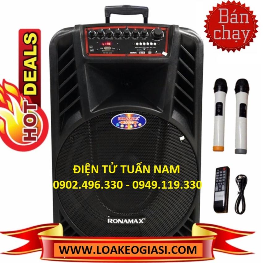 Hình ảnh Loa kéo Bluetooth RONAMAX H12 (3 Tấc) - Model 2018 CỰC HAY