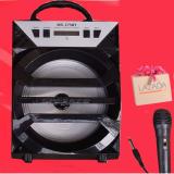 Loa kéo Bluetooth xách tay MS-275BT 15W nghe được Fm radio ,laptop tặng micro hát karaoke