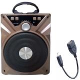 Loa kéo bluetooth karaoke xách tay có micro kèm theo và tặng Cáp OTG