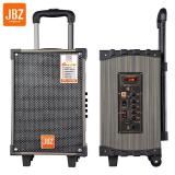 Loa kéo di động - Loa kéo Karaoke - Loa kéo giá rẻ - Loa kéo đa năng cỡ lớn vân gỗ cao cấp bluetooth âm thanh Hifi hát karaoke tặng kèm Mic không dây JBZ NE 108 -2019 - Phân phối bởi Vietstore