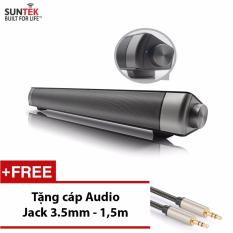 Mua Loa thanh SUNTEK JHW – V361(Đen) + Tặng kèm Cáp Audio Jack 3.5mm 2 đầu cao cấp trị giá 109000đ  online