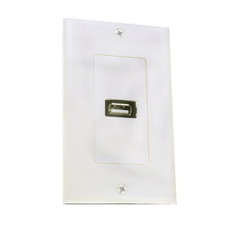 Bảng giá Mua Mặt Wall Plate USB 1 Cổng âm tường