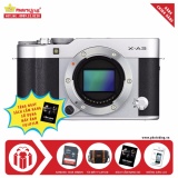 Máy ảnh Fujifilm X-A3 Body 24.2MP (Bạc) + Tặng kèm Thẻ nhớ 16GB 48MB/s + Túi máy ảnh Fujifilm + Miếng dán LCD + Sách cẩm nang hướng dẫn sử dụng - Hãng phân phối chính thức