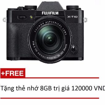 Máy ảnh Fujifilm X-T10 lens kit 16-50mm Đen - Chính hãng (Tặng kèm thẻ SD 8GB)  