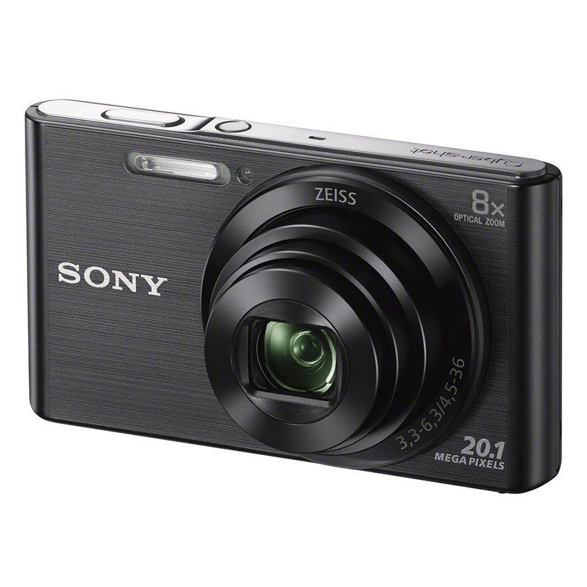 Máy ảnh KTS Sony Cyber-shot W DSC-W830 20.1MP và zoom quang 8x (Đen)  