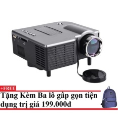 Máy chiếu mini Projector LED UC28 + Tặng kèm balo du lịch gấp gọn