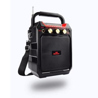 May Nghe Nhac Mini Loa Ngoai - Loa di động karaoke không dây HAK99 2658, mua loa nghe nhac mini...