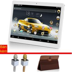 Giá bán Máy tính bảng cutePAD M9601-phiên bản 2018 wifi/3G 9.6″ Vàng gold+ Bao da nâu + Micro Karaoke tích hợp loa Bluetooth cutePad TX-Q705 ngẫu nhiên – Hãng phân phối chính thức