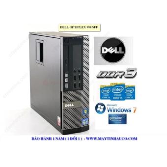 Máy tính để bàn Dell optiplex 990 Core i3 RAM 4 GB HDD 250GB - Hàng nhập khẩu (Xám)  