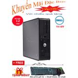 Máy tính đồng bộ Dell 755 SFF (Small Form Factor): Chipset Intel Q35, CPU Intel Core2 Duo E6550 (4M Cache, 2.33 GHz), 2GB DDR2 (2x1GB), 80GB HDD. + Quà Tặng - Hàng Nhập Khẩu