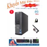 Máy tính đồng bộ Dell Optiplex 790 DT (Desktop): main chipset Intel Q65, bộ vi xử lý Intel Pentium G840 (3M Cache, 2.80 GHz), Ram 2GB DDR3 (2x1GB), ổ cứng 250GB. Tặng phím , chuột Game, lót chuột - Hàng Nhập Khẩu