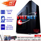 [HCM]Máy tính game siêu khủng i5 6400 H110 Nvidia GTX 1050 RAM 8GB 500GB SSD 120GB VietNet