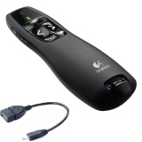 Máy trình chiếu Mini Logitech R400 và tặng Cáp OTG - Hãng phân phối chính thức