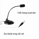 Micro máy tính- Microphone cho máy tính Salar M6/mic thu âm máy tính (Đen)