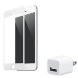 Miếng dán cường lực 1 mặt iPhone 7 Plus và tặng Cốc sạc