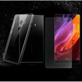 Miếng dán kính cường lực XIAOMI Mimix 2 + ốp dẻo silicon