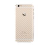 Miếng dán mặt sau vân carbon cho iPhone 6Plus 6SPlus (Trong suốt)