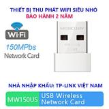 Mw150us - thiết bị thu phát wifi siêu nhỏ nano usb mercusys 150mbps chuẩn n - hãng bảo hành 24 tháng