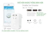 Ổ cắm điện điều khiển từ xa Wifi và hẹn giờ Broadlink ( Nhập khẩu)