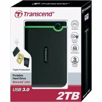 Ổ cứng di động HDD Transcend 2TB M3  