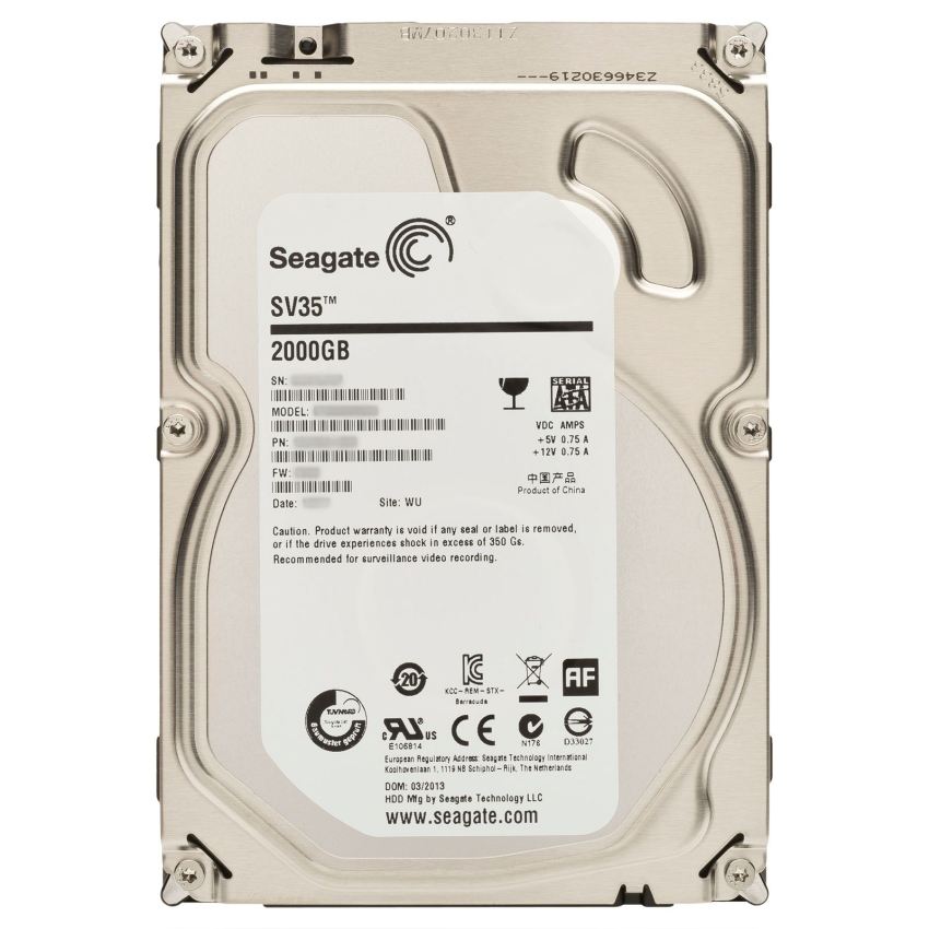 Hình ảnh Ổ cứng gắn trong HDD Seagate Surveillance 2TB - Hàng nhập khẩu