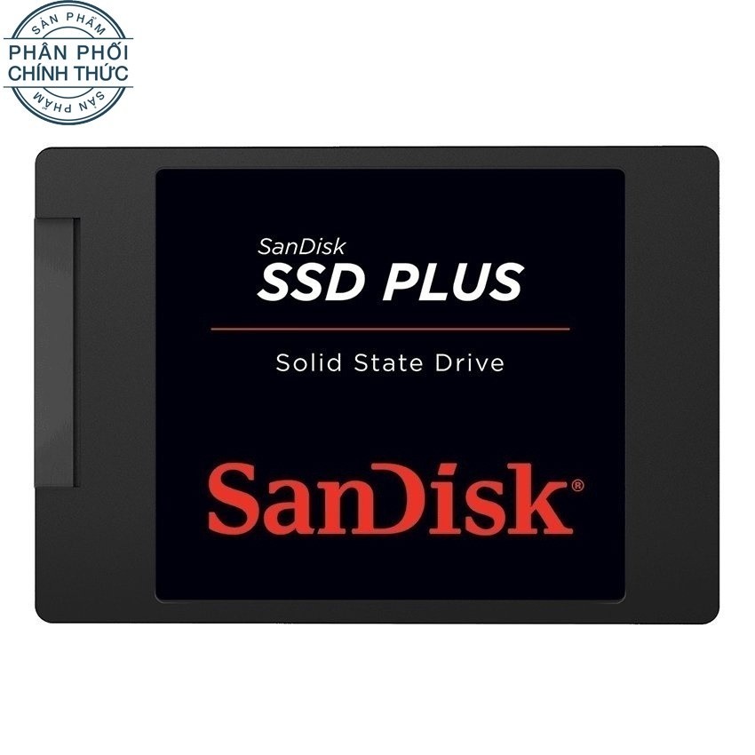 Hình ảnh Ổ cứng gắn trong SSD SanDisk Plus 240GB (Đen)