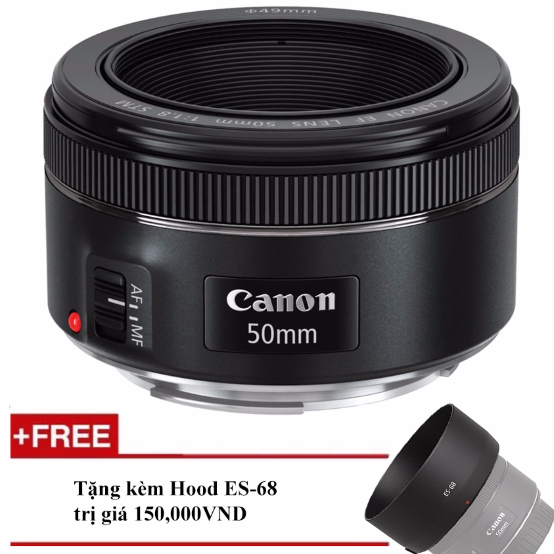 Ống kính canon ef 50mm f/1.8 stm - hàng canon lê bảo minh
