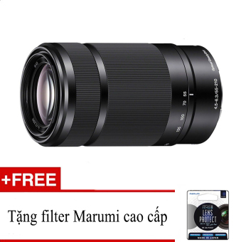 Ống kính Sony E 55-210mm F4.5-6.3 OSS Đen + Tặng Filter Marumi 49mm  