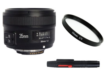 Ống kính Yongnuo YN35mm F2 dành cho máy ảnh Nikon Tặng kèm UV58mm  