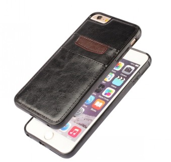 Ốp Bao Da Doanh Nhân IPhone 5-5S Kiêm Ví Tiền (Đen) June 2018 - 2 Ốp bao da Doanh Nhân iPhone 5-5S Kiêm ví tiền (Đen) - 2