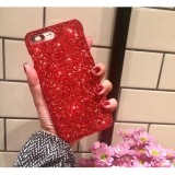 Ốp đính kim tuyến cho iphone 7,8plus đỏ mã a167