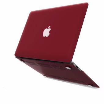 Ốp đỏ Booc đô cho Macbook 13 inch  
