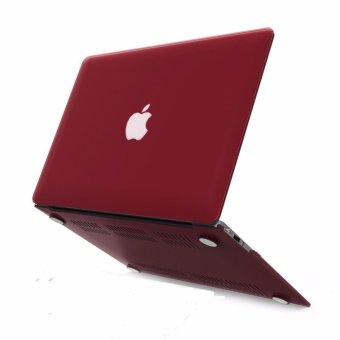 Ốp đỏ Booc đô cho Macbook 13Retina  