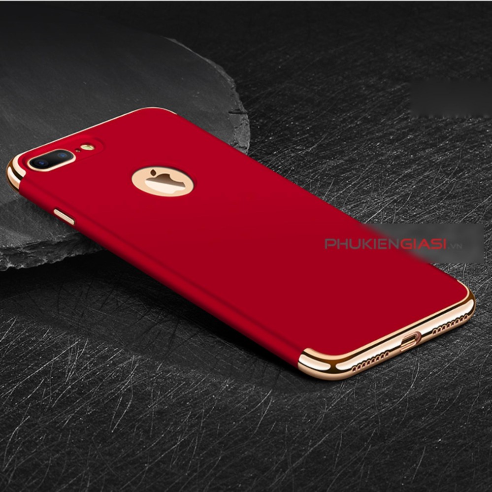 Ốp lưng 3 mảnh thời trang cho điện thoại iPhone 7 Plus - Hàng nhập khẩu